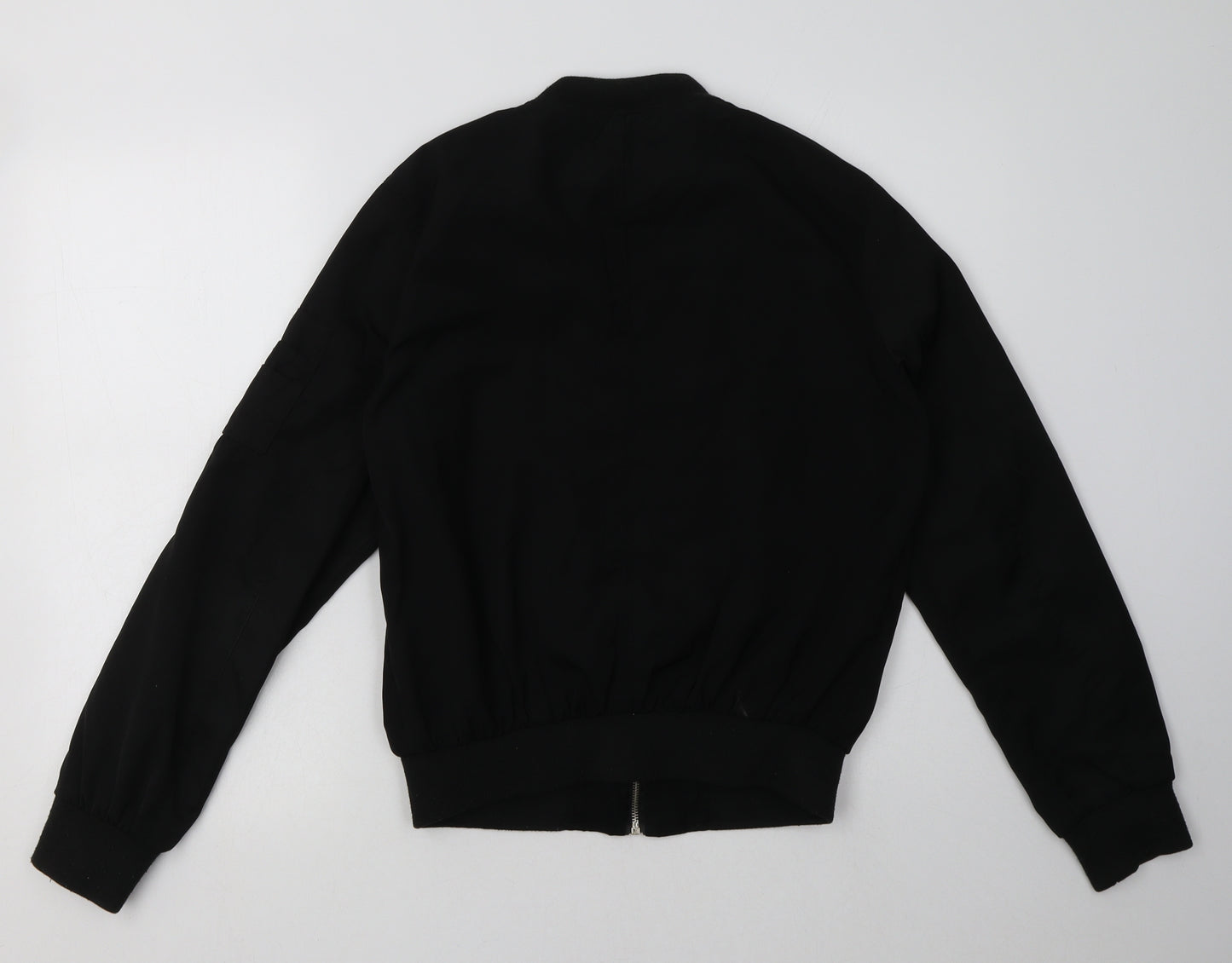 Primark Womens Blue   Bomber Jacket Jacket Size 12  Zip