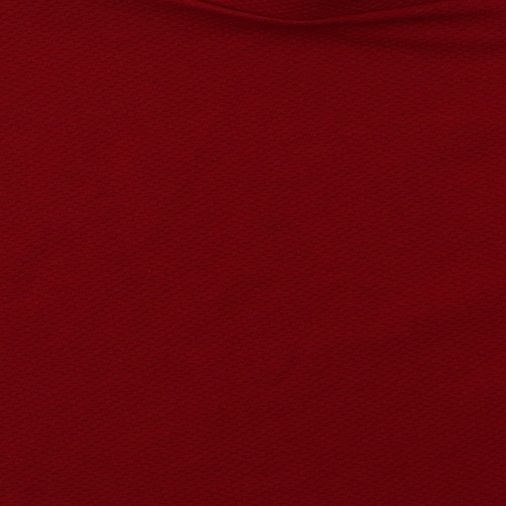 New Look Womens Red  Polyester A-Line Skirt Size 12