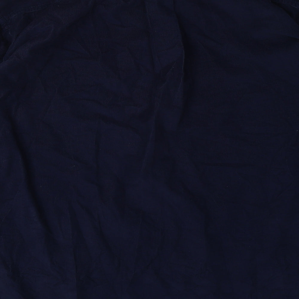 GANT Mens Blue  Cotton  Button-Up Size L Collared Button