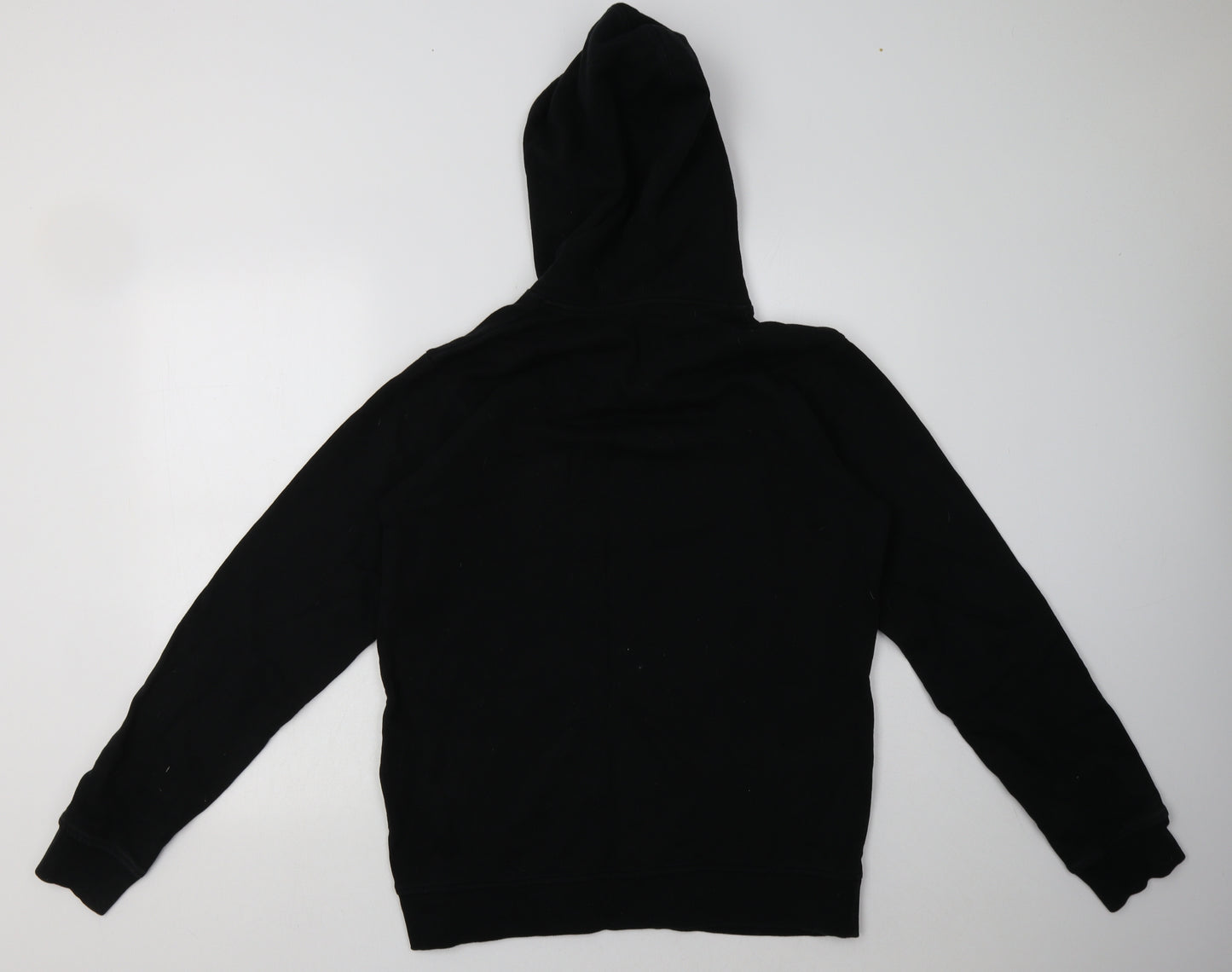 Dickies Mens Black  Cotton Pullover Hoodie Size M