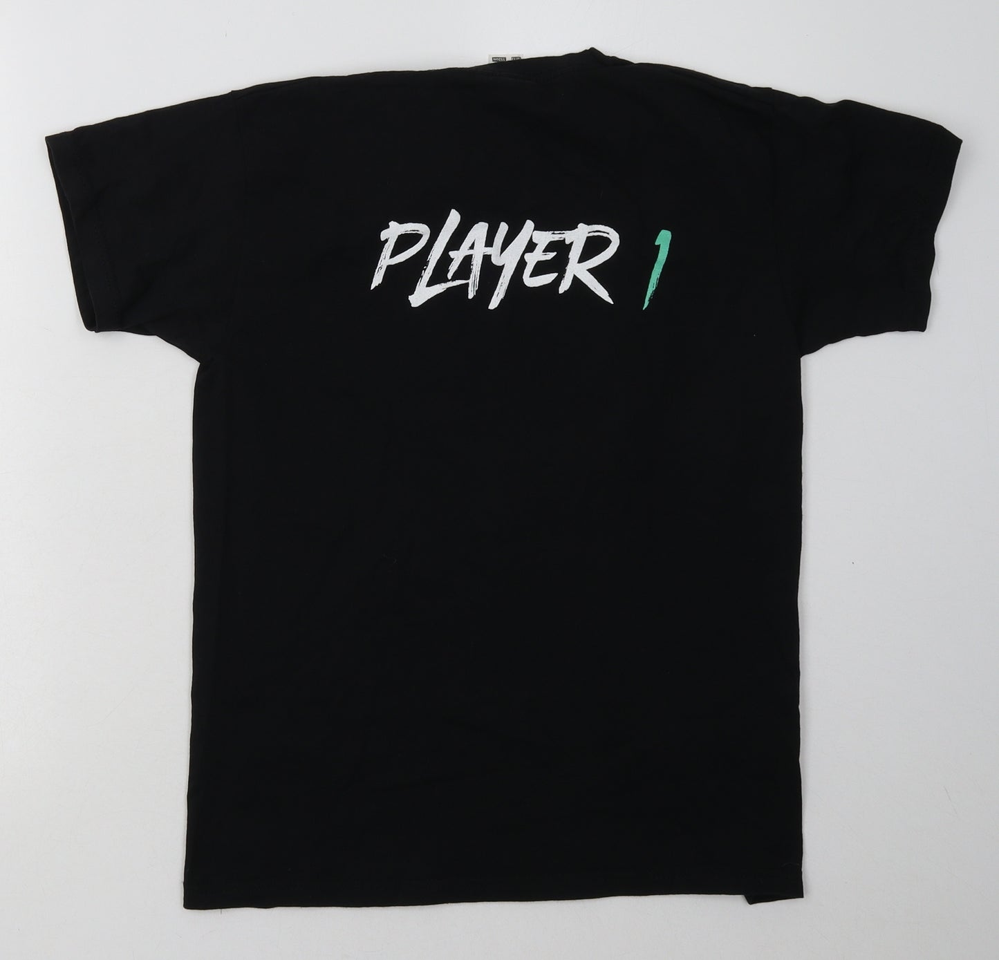 Fruit of the Loom Boys Black  Cotton Basic T-Shirt Size 12-13 Years Crew Neck Pullover - player 1