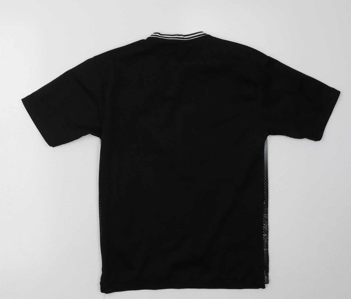 F&F Boys Grey Geometric Coir Basic T-Shirt Size 7-8 Years Crew Neck Pullover - 58