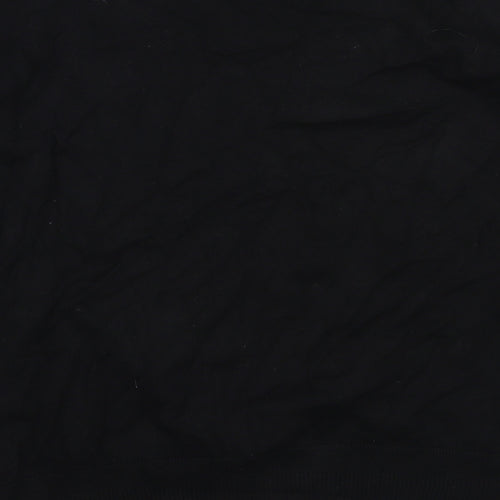 Dorothy Perkins Womens Black Round Neck  Viscose Pullover Jumper Size 14