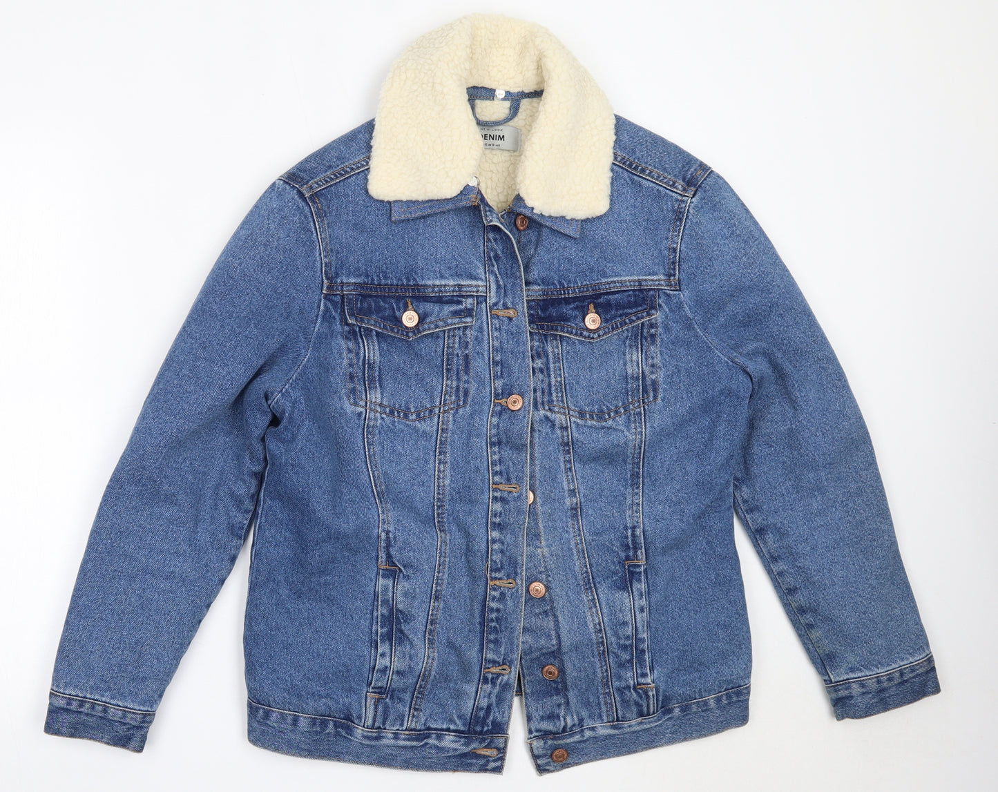 New Look Womens Blue   Jacket  Size 10
