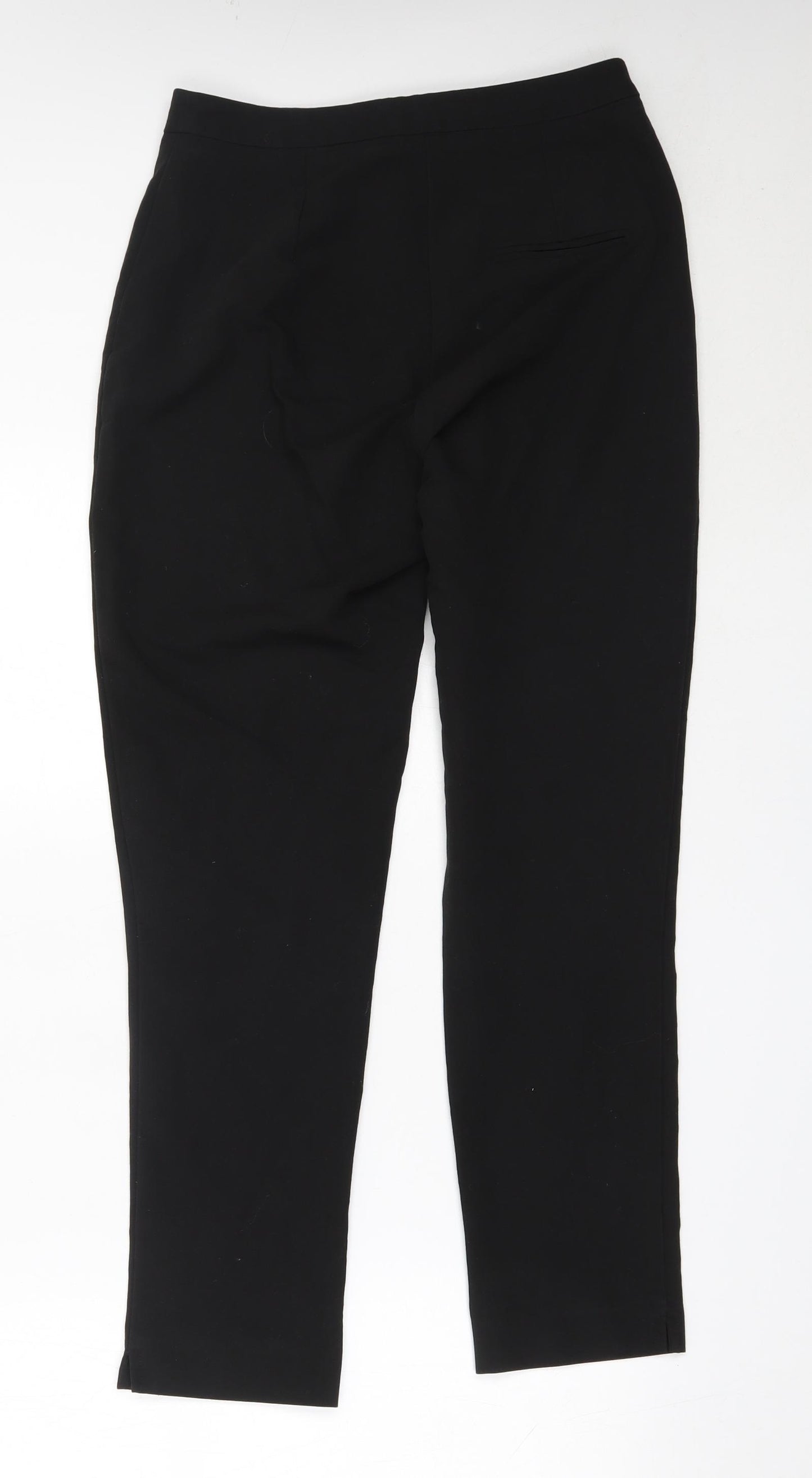 New Look Womens Black  Polyester Capri Trousers Size 6 L27 in Regular