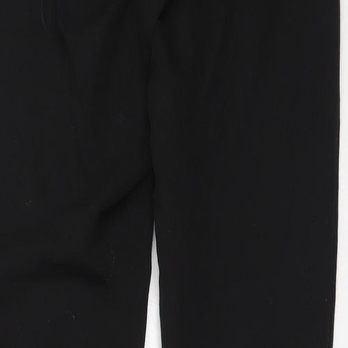New Look Womens Black  Polyester Capri Trousers Size 6 L27 in Regular