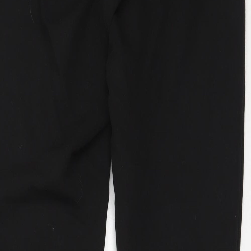 New Look Womens Black  Polyester Capri Trousers Size 6 L27 in Regular