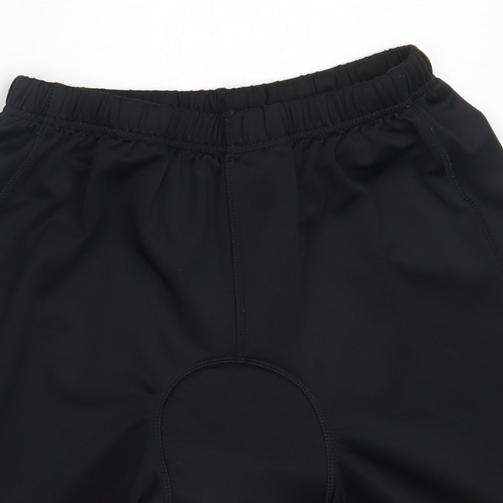 Muddy Fox Mens Black  Polyester Compression Shorts Size L  Regular