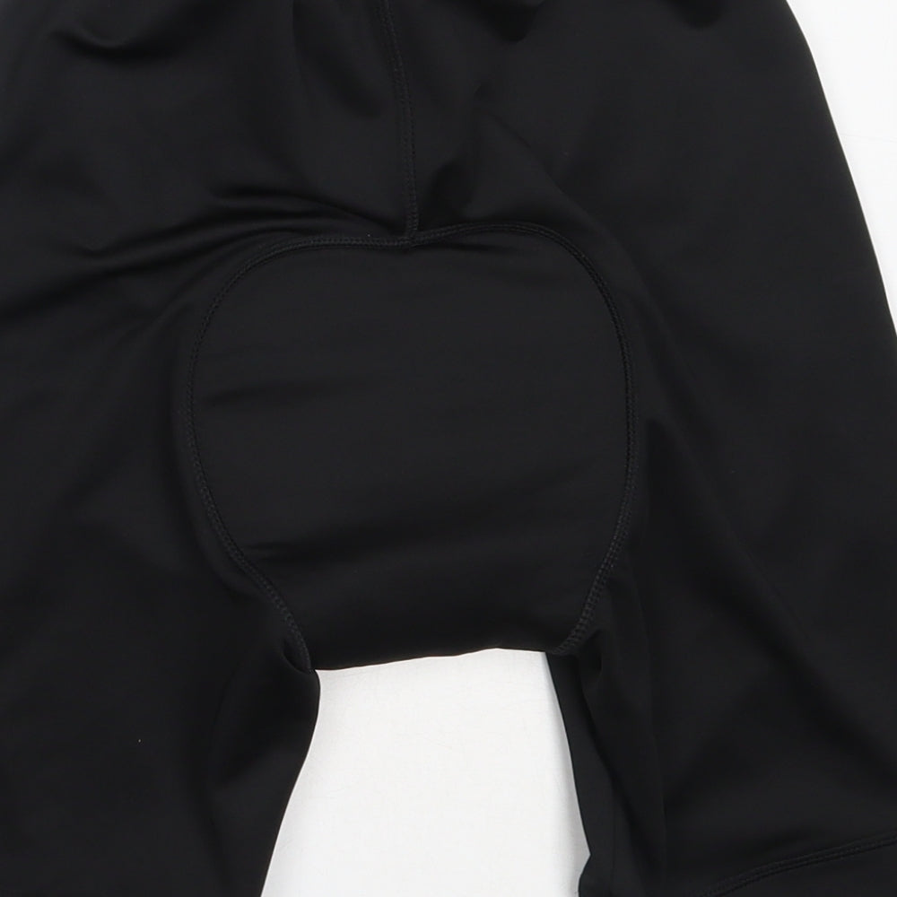 Muddy Fox Mens Black  Polyester Compression Shorts Size L  Regular