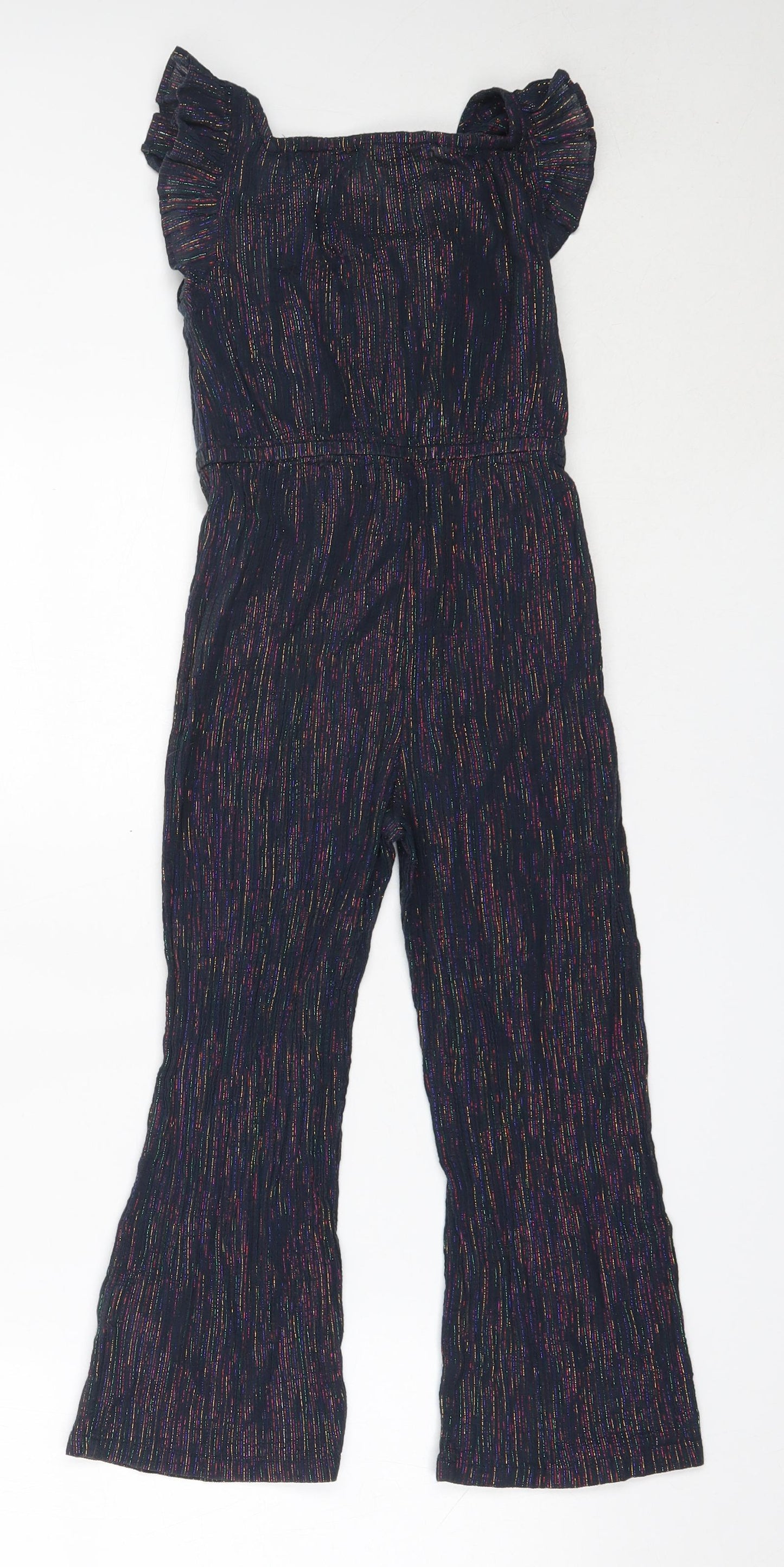 Monsoon Girls Blue  Polyester Jumpsuit One-Piece Size 6 Years