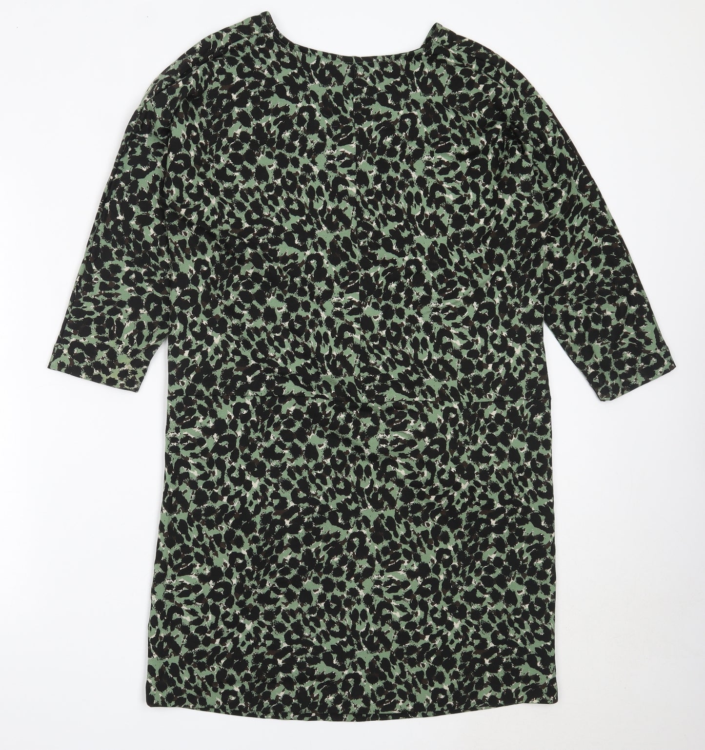 Masai Womens Green  Viscose Shift  Size M  V-Neck