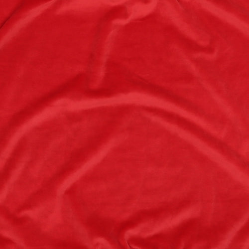 QED London Womens Red  Polyester Pullover Sweatshirt Size L