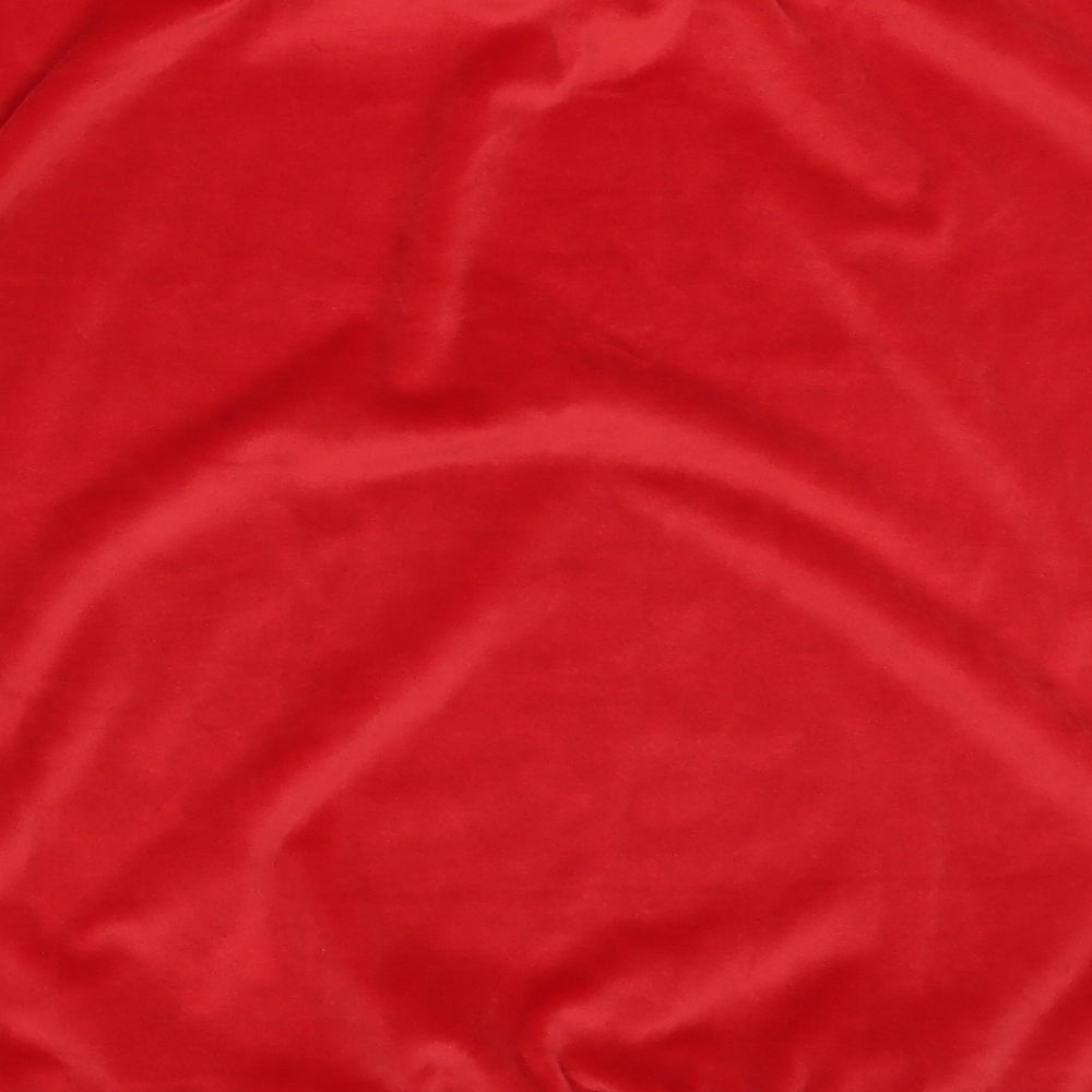QED London Womens Red  Polyester Pullover Sweatshirt Size L