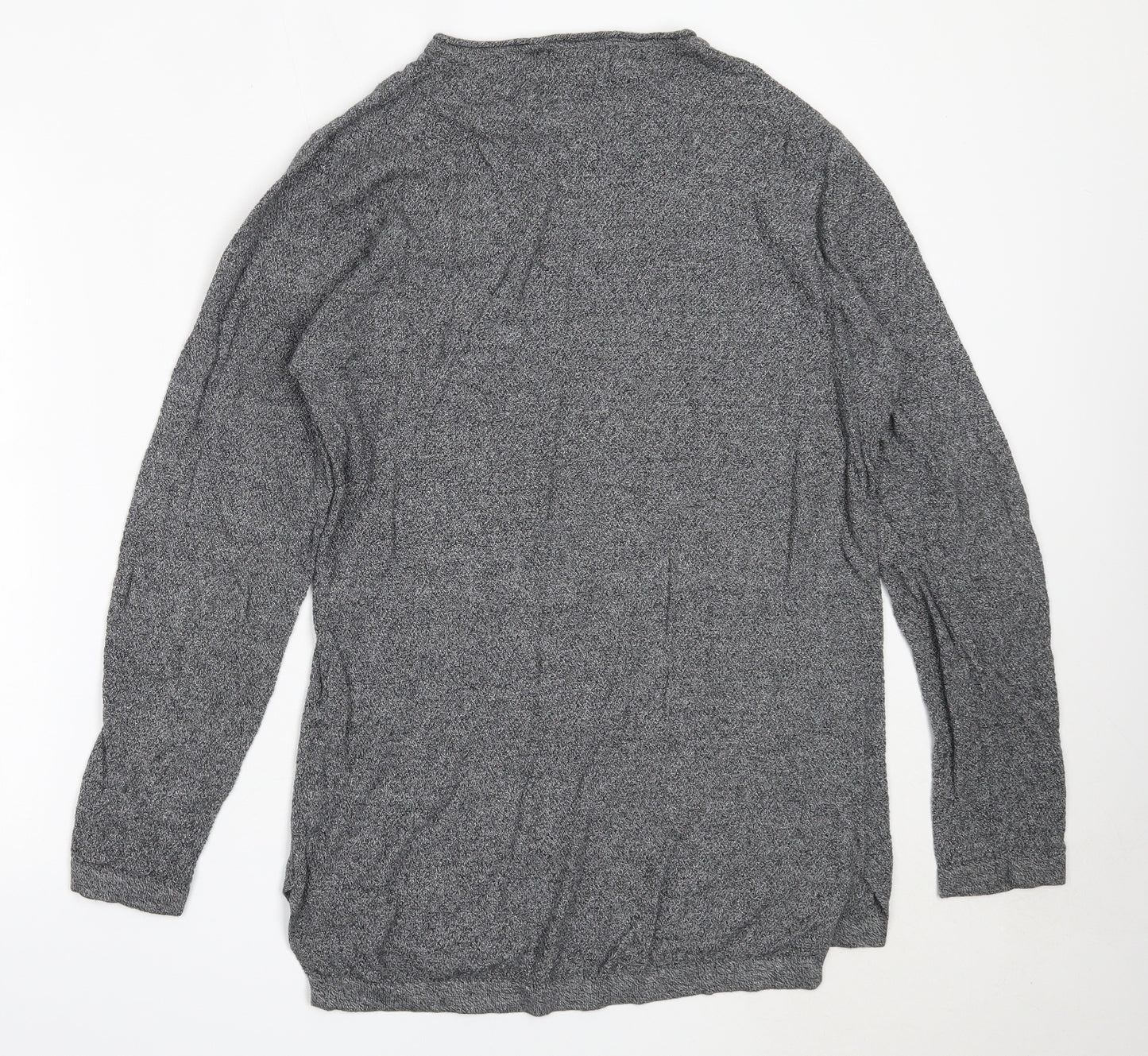 Cedar Wood State Mens Grey Round Neck  Cotton Pullover Jumper Size M