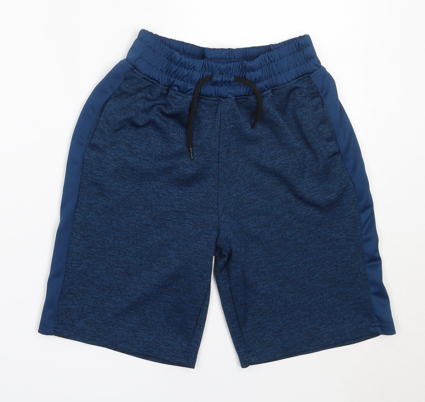 Urban Outlaws Boys Blue  Polyester Sweat Shorts Size 11-12 Years  Regular