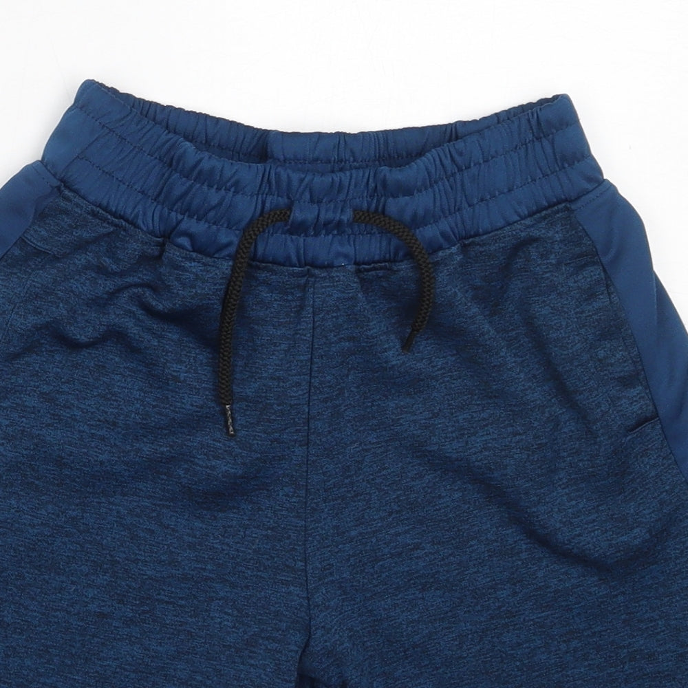 Urban Outlaws Boys Blue  Polyester Sweat Shorts Size 11-12 Years  Regular