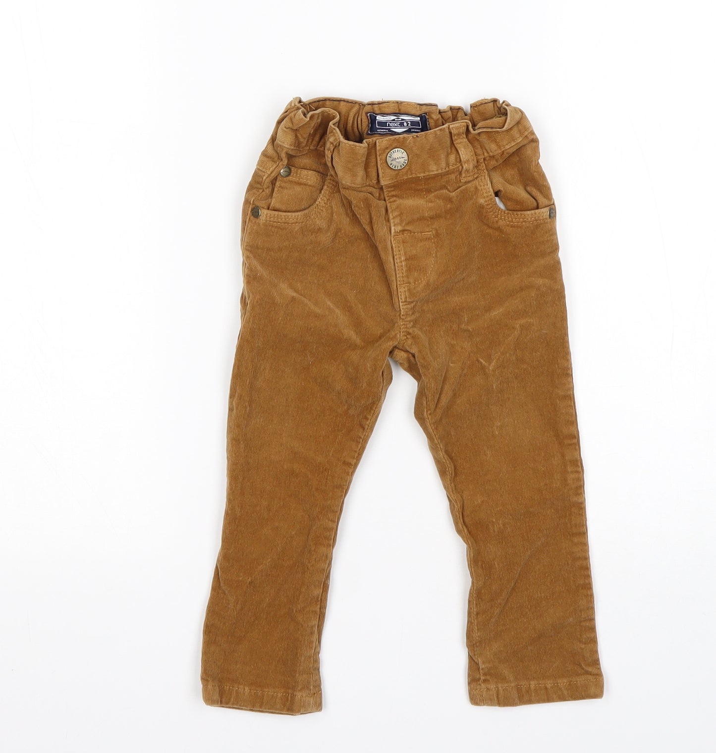 NEXT Boys Brown  Cotton  Jeans Size 12-18 Months