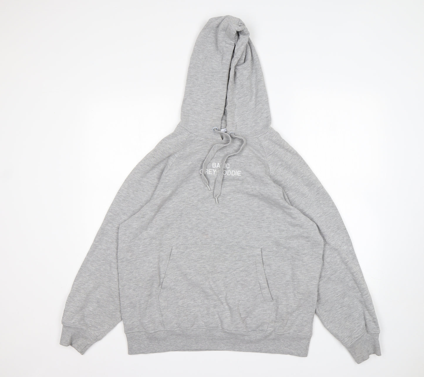 Zara Womens Green  Cotton Pullover Hoodie Size S