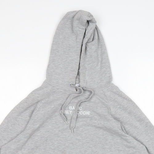 Zara Womens Green  Cotton Pullover Hoodie Size S