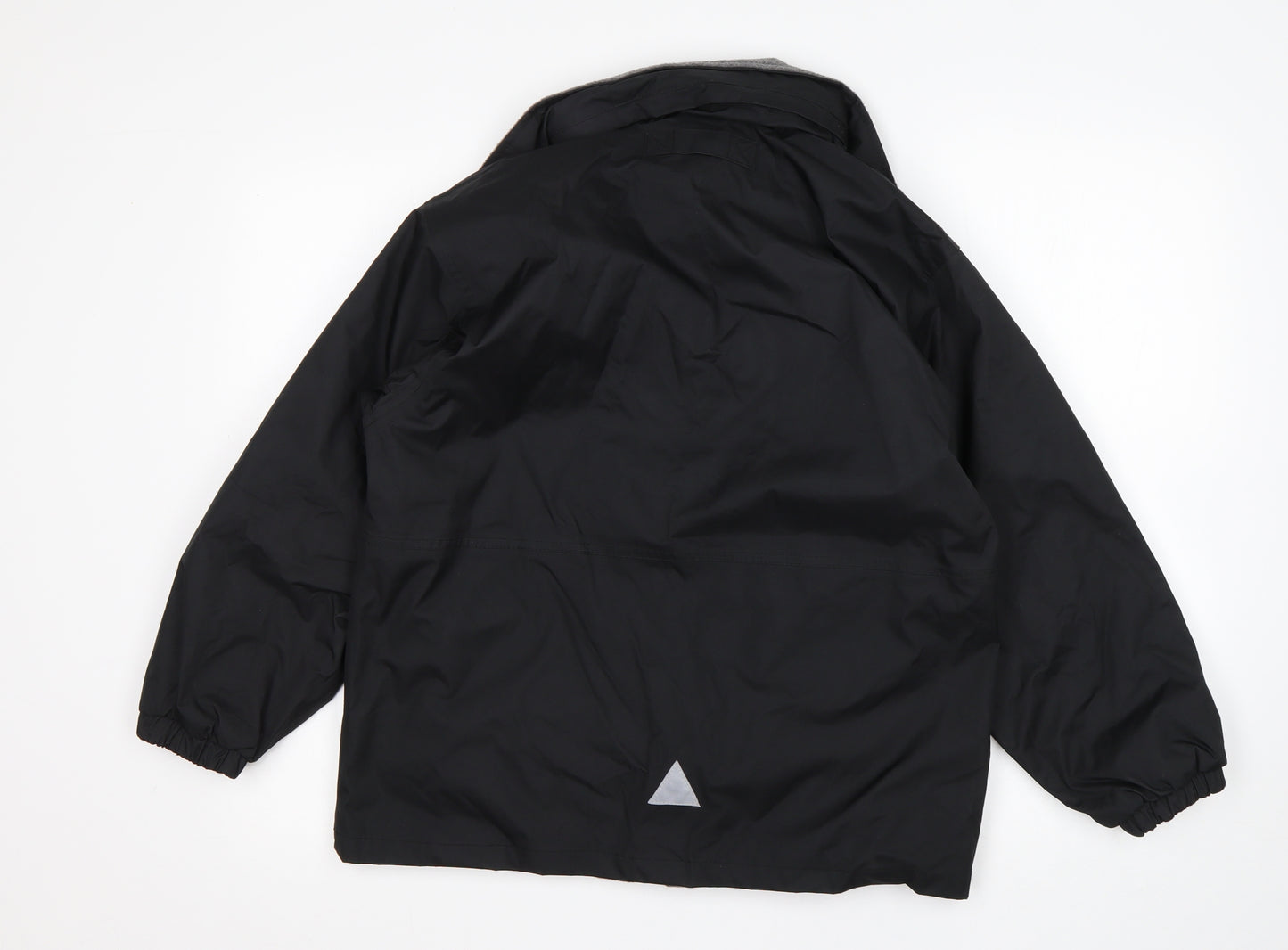 Stormstuff Boys Black   Rain Coat Coat Size XL