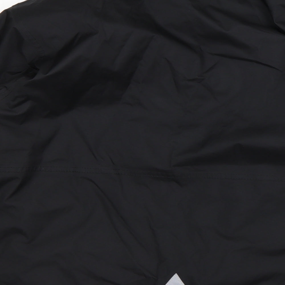 Stormstuff Boys Black   Rain Coat Coat Size XL