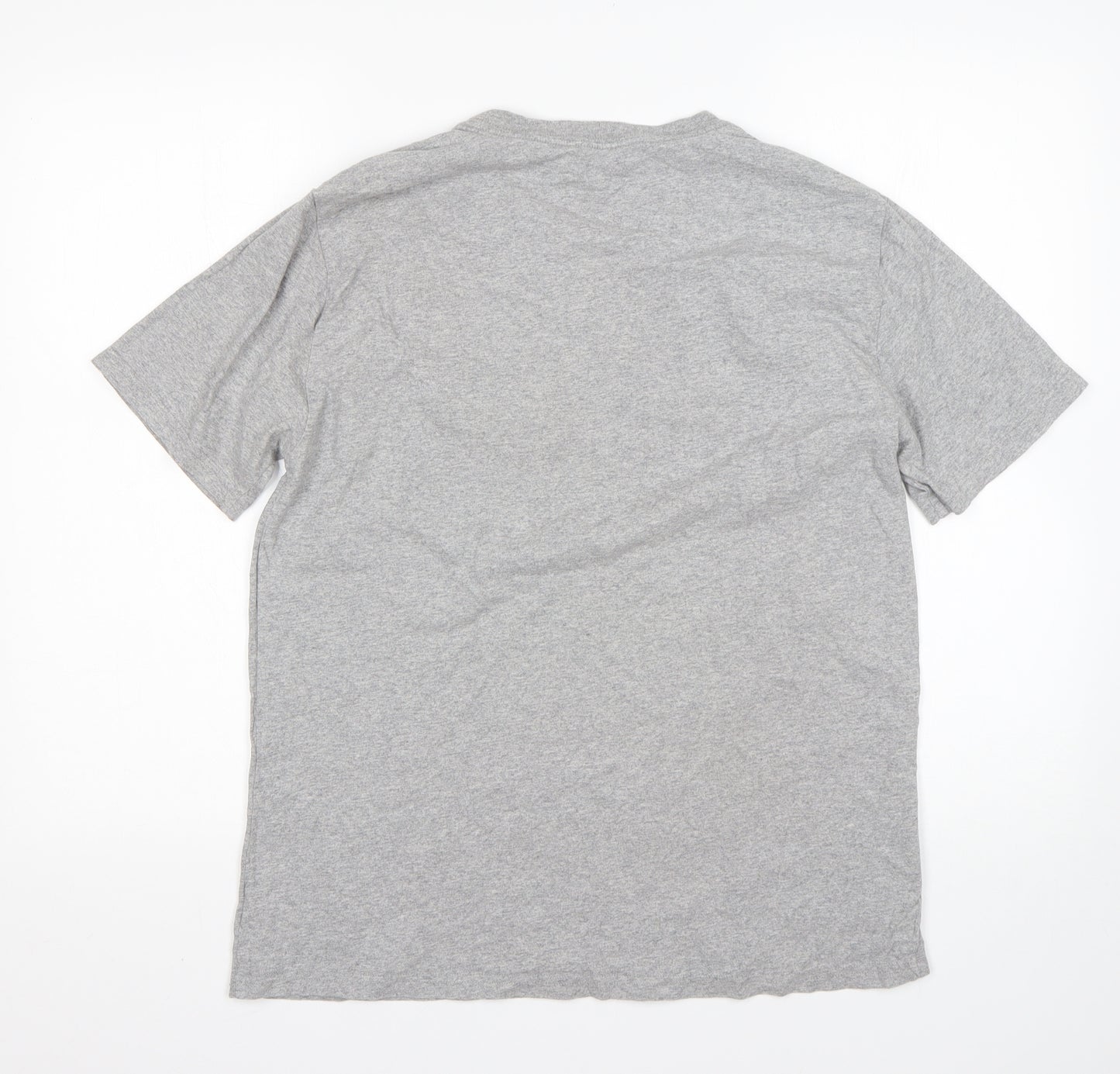 Polo Ralph Lauren Womens Grey  Cotton Basic T-Shirt Size XL Round Neck