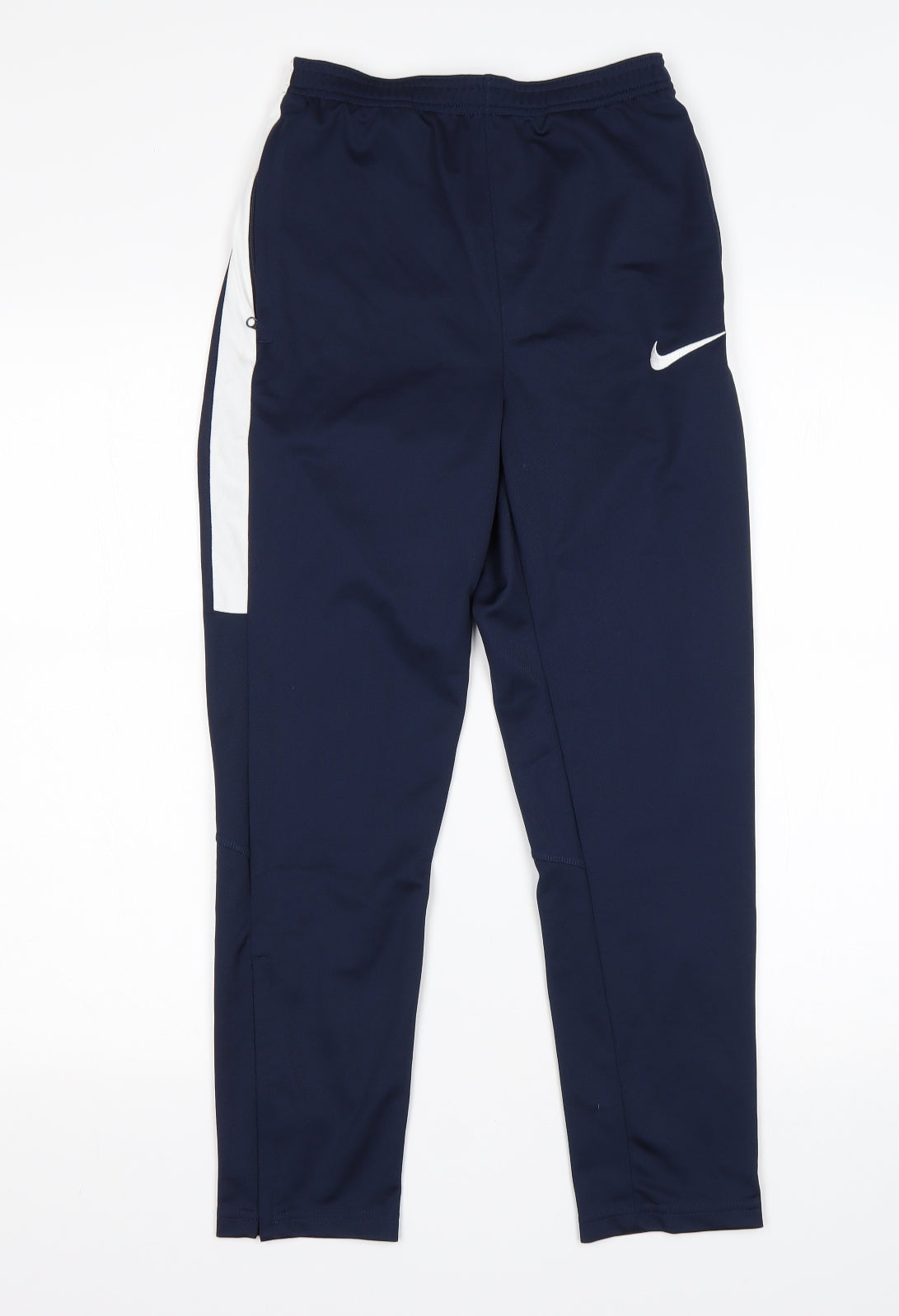 Nike Boys Blue  Polyester Sweatpants Trousers Size 12-13 Years  Regular