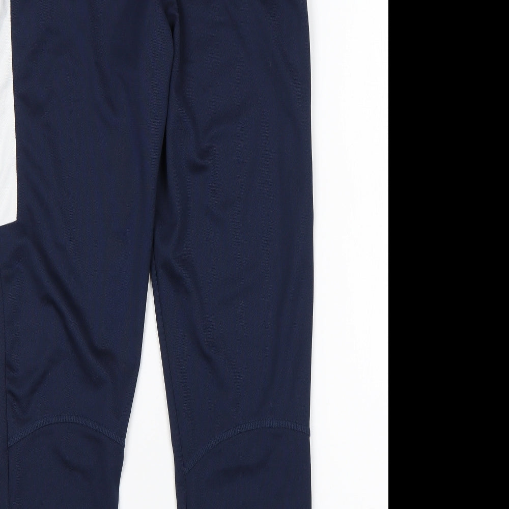 Nike Boys Blue  Polyester Sweatpants Trousers Size 12-13 Years  Regular