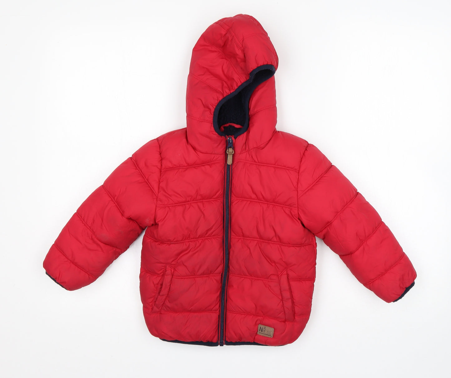 NEXT Boys Red   Puffer Jacket Jacket Size 2-3 Years