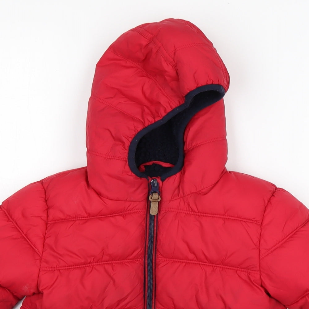 NEXT Boys Red   Puffer Jacket Jacket Size 2-3 Years