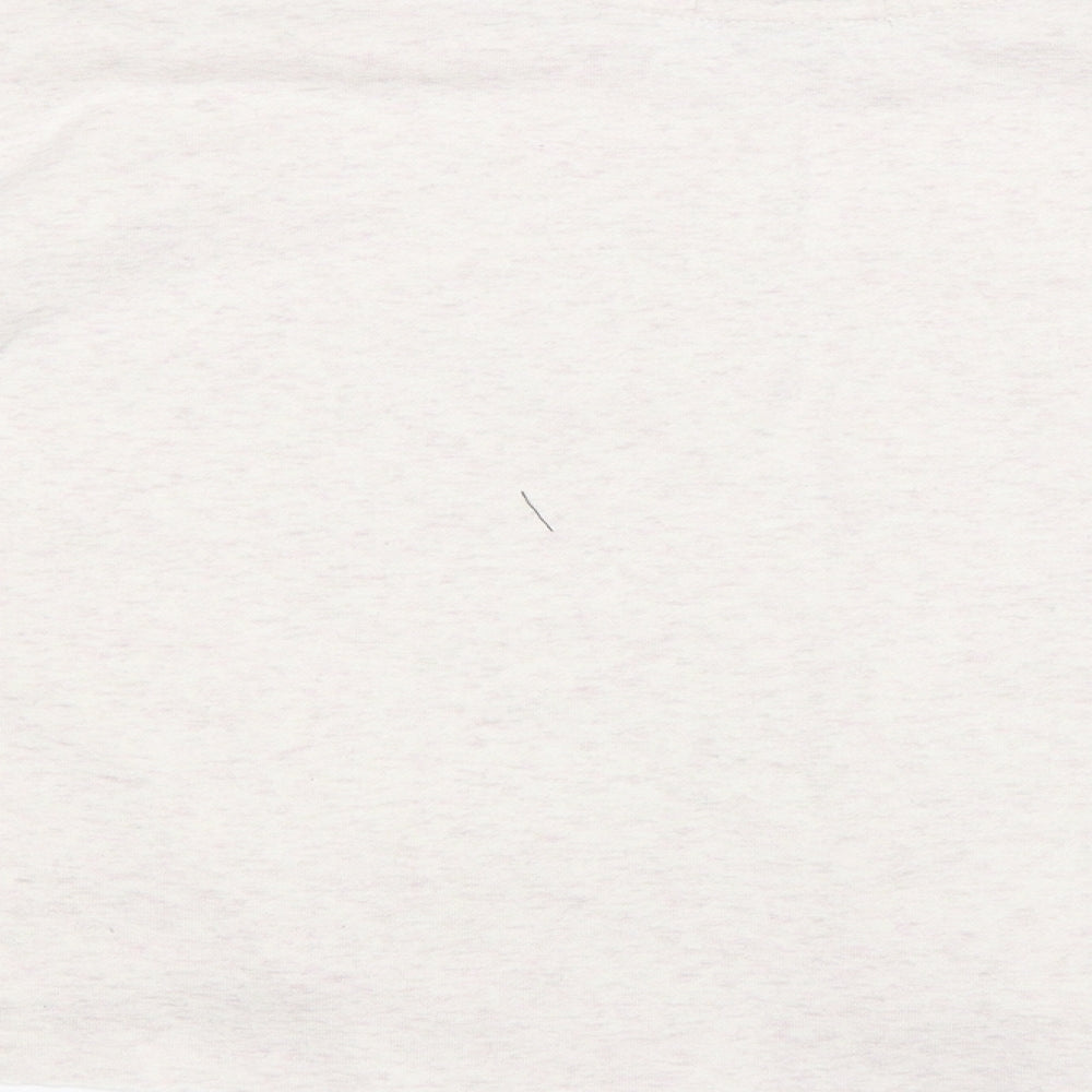 Primark Womens Beige  Cotton Pullover Sweatshirt Size M