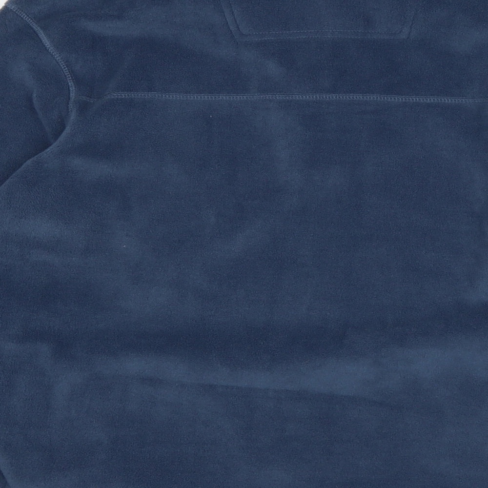 TU Mens Blue  Polyester Pullover Sweatshirt Size L