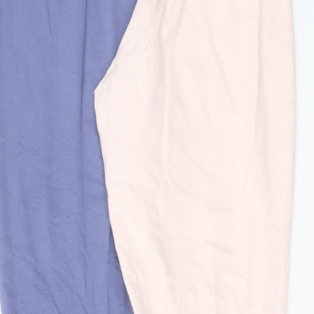 Select Girls Pink  Cotton Jogger Trousers Size 12-13 Years  Regular