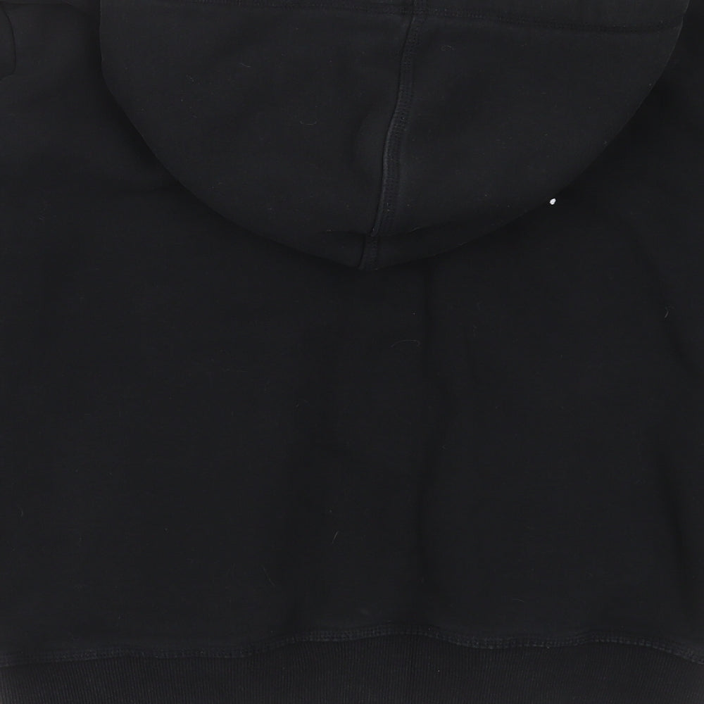 Superdry Mens Black  Cotton Pullover Hoodie Size XL
