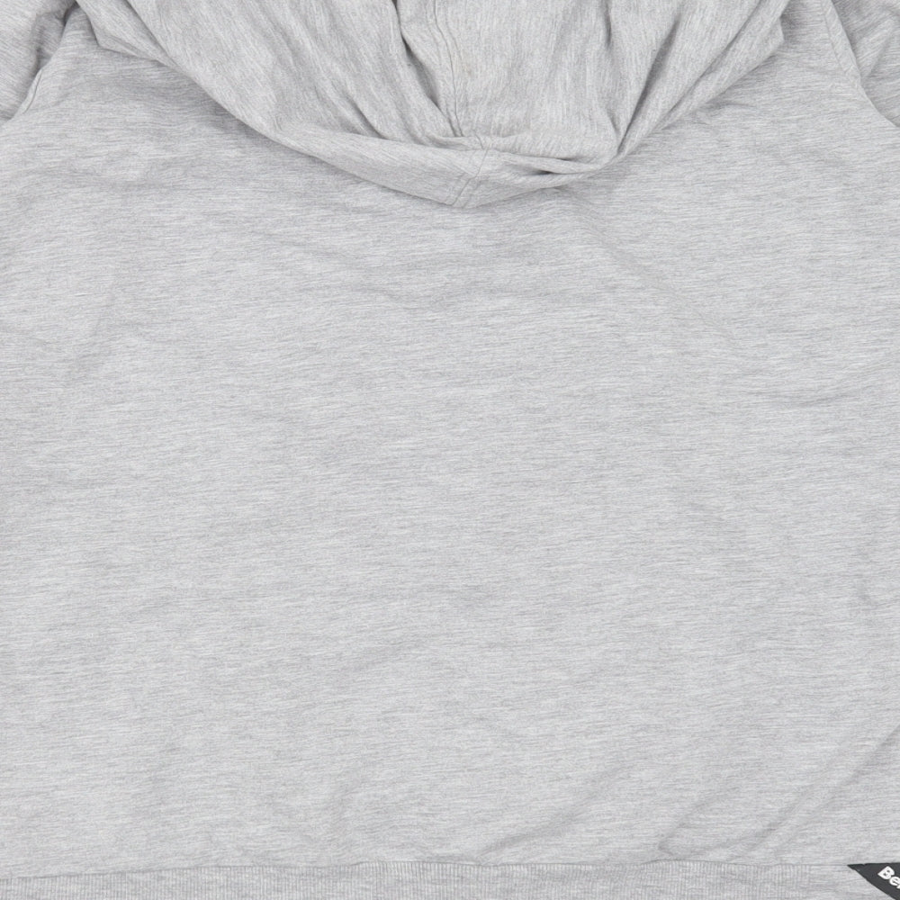 Bench Womens Grey  Polyester Full Zip Hoodie Size XL  Zip
