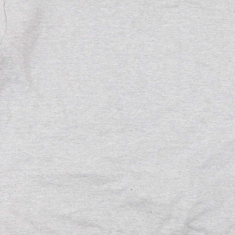 Pep & co Mens Grey  Cotton Pullover Sweatshirt Size XL