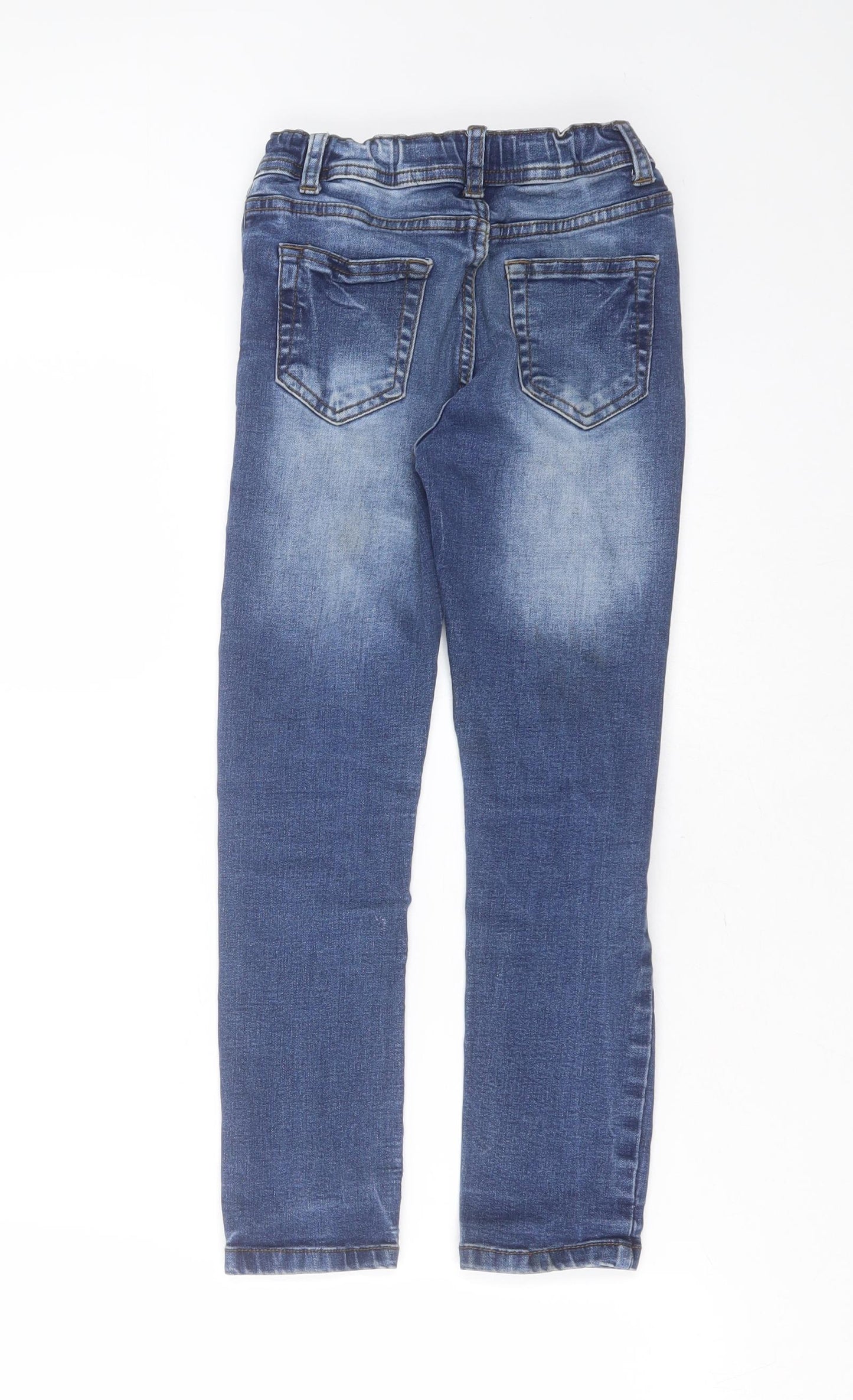 Primark Boys Blue  Cotton Skinny Jeans Size 9-10 Years  Extra-Slim