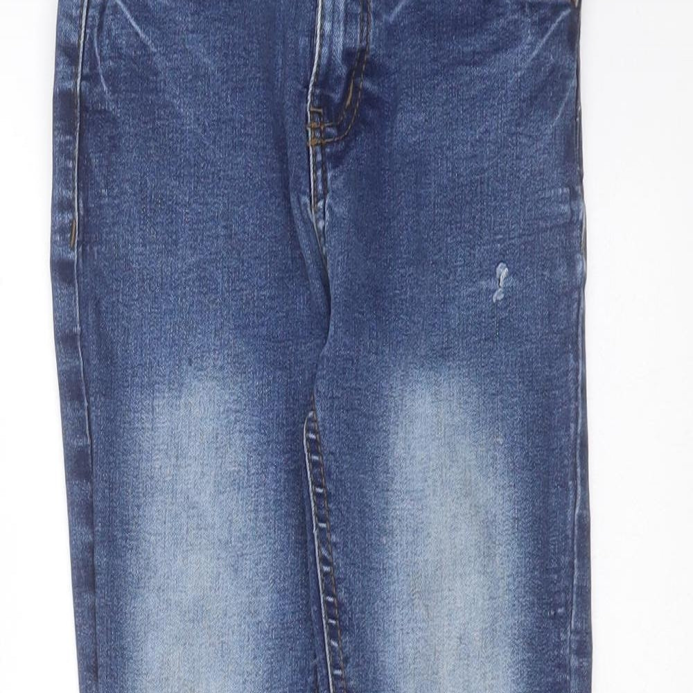 Primark Boys Blue  Cotton Skinny Jeans Size 9-10 Years  Extra-Slim