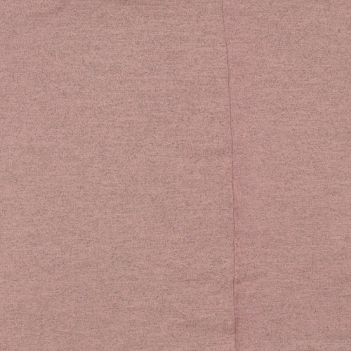 Primark Womens Pink Round Neck  Polyester Pullover Jumper Size 12