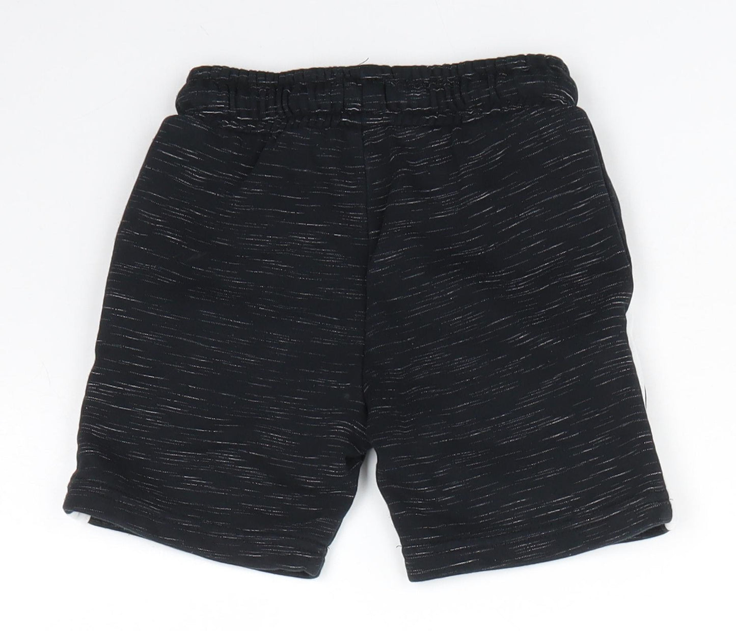 F&F Boys Black  Cotton Sweat Shorts Size 2-3 Years  Regular