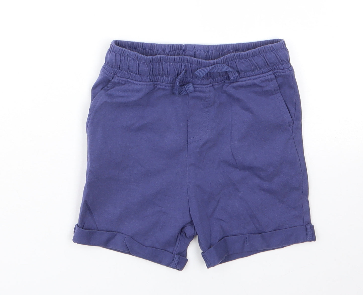 Nutmeg Boys Blue  100% Cotton Sweat Shorts Size 2-3 Years  Regular