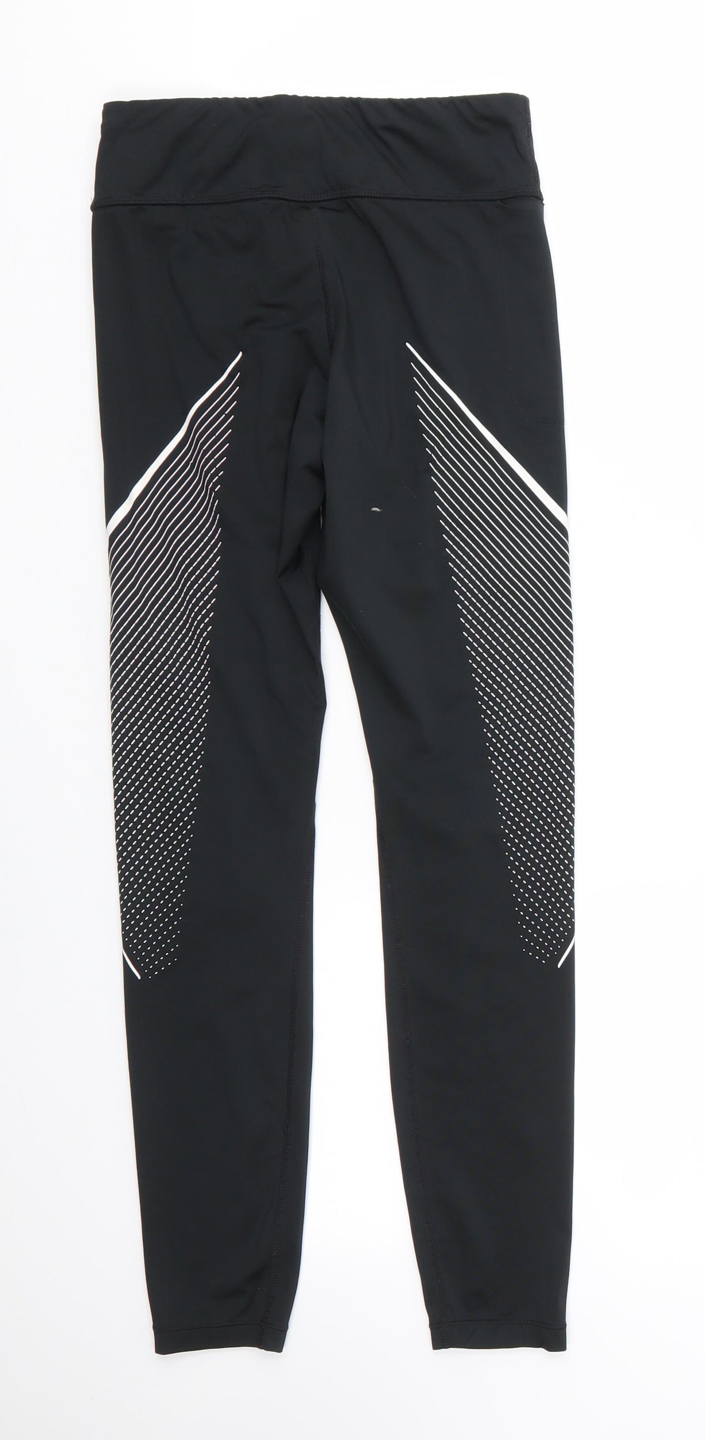 Nike Womens Black  Polyester Jogger Leggings Size XS L26 in Regular