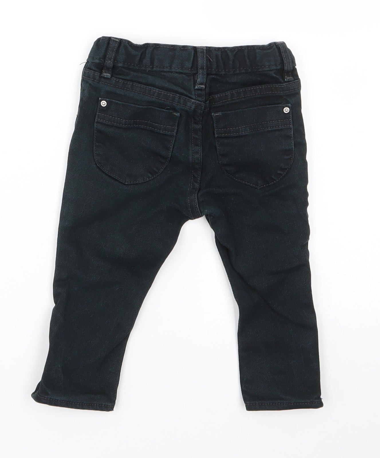 Gap Baby Black  Cotton Jogger Jeans Size 24 Months