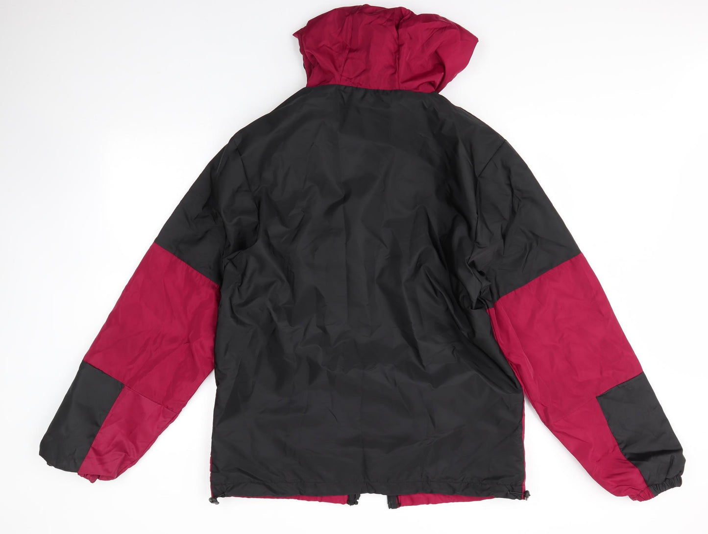 Boohoo MAN Mens Red   Rain Coat Coat Size S