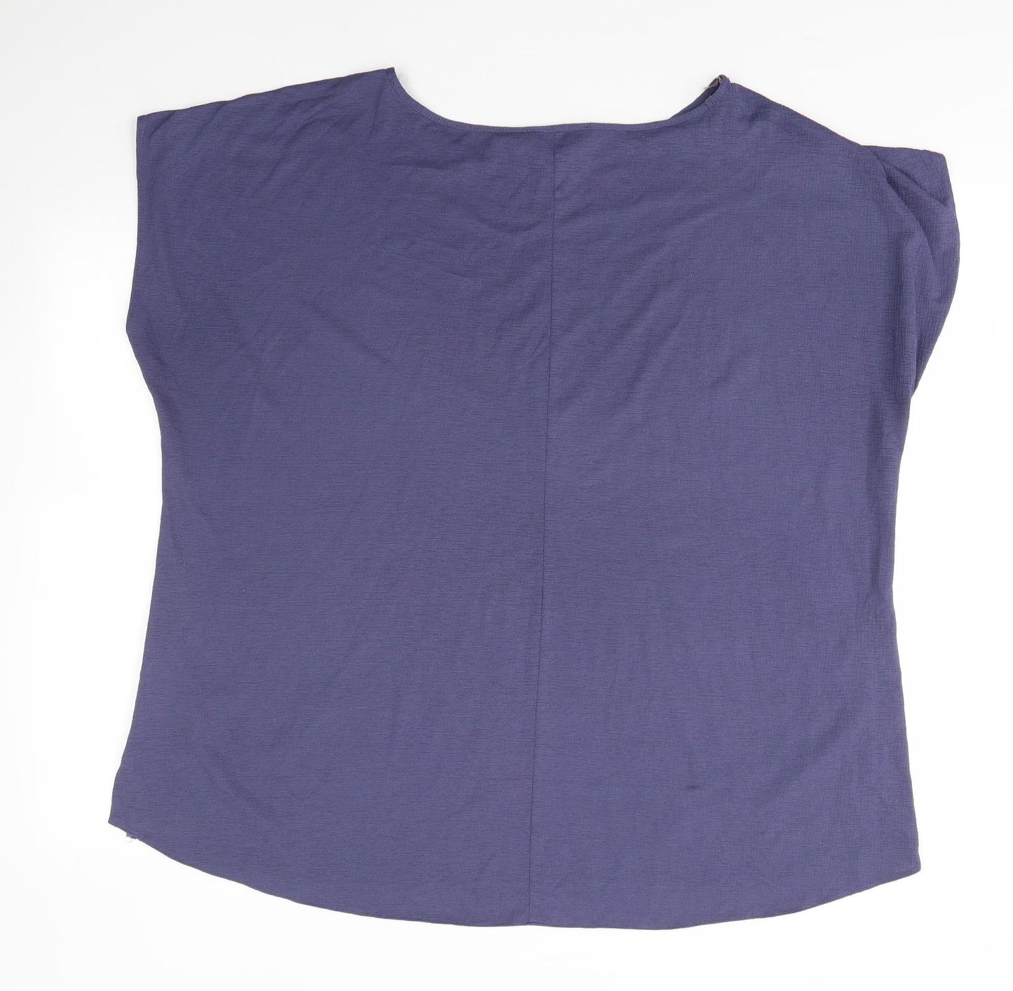 Nutmeg Womens Multicoloured  Polyester Basic Blouse Size 22 Round Neck