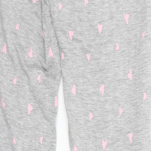 Cynthia Rowley Womens Grey Polka Dot Viscose Jogger Trousers Size XS L29 in Regular  - Sleepwear