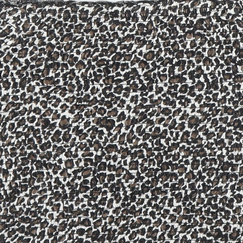 Primark Girls Beige Animal Print Polyester Cropped Blouse Size 9-10 Years Off the Shoulder  - Leopard print