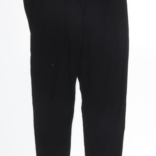 ASOS Womens Black  Viscose Carrot Leggings Size 6 L26 in