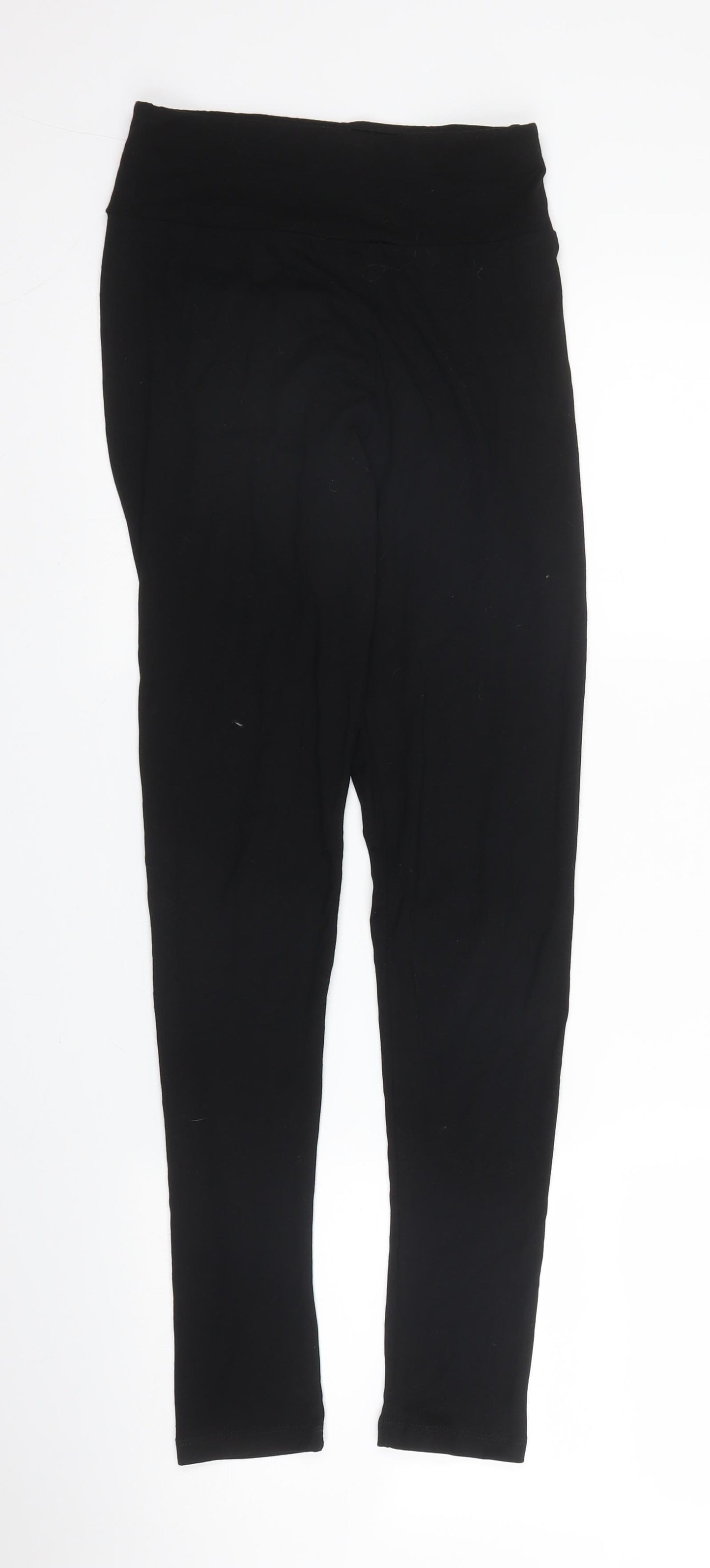 ASOS Womens Black  Viscose Carrot Leggings Size 6 L26 in