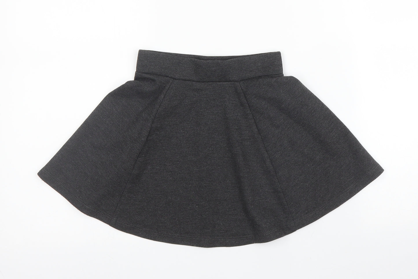 George Girls Grey  Viscose A-Line Skirt Size 3 Years  Regular